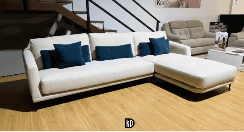 Sofá de 3 plazas con chaise longue